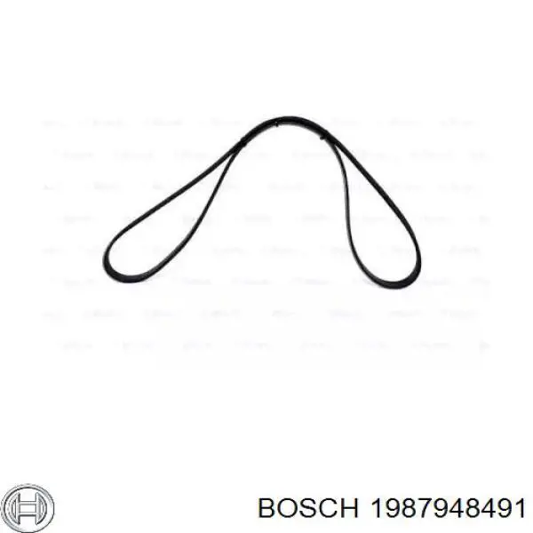 Ремень генератора 1987948491 Bosch