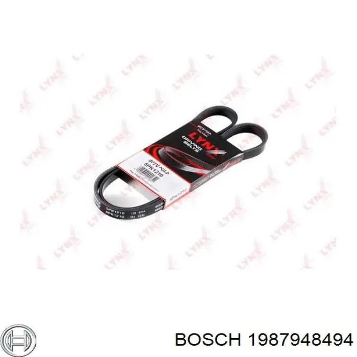 Клиновый ремень Bosch 1987948494 цена, от 6.75 USD