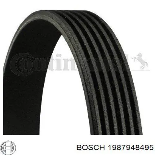 1987948495 Bosch Поликлиновый ремень