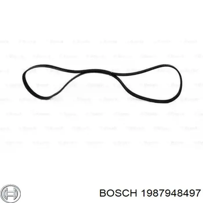1987948497 Bosch correia dos conjuntos de transmissão