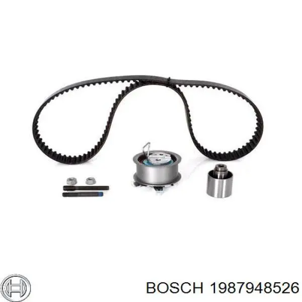Ремень ГРМ, комплект Bosch 1987948526