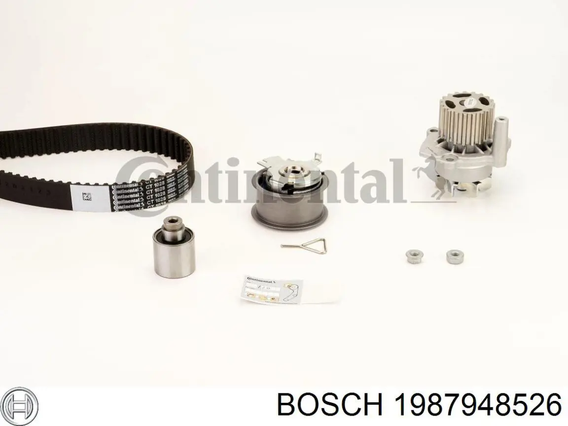 ГРМ ремни, комплект Bosch 1987948526 цена, от 127.06 USD