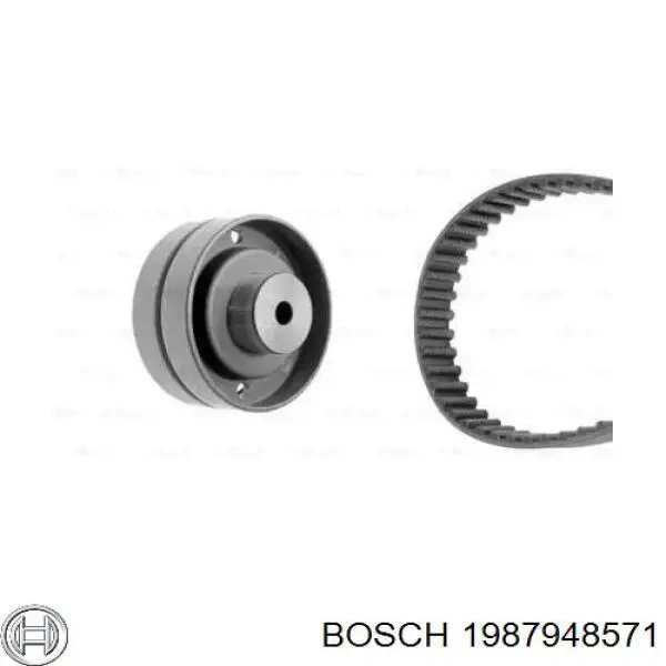 Ремень ГРМ, комплект Bosch 1987948571