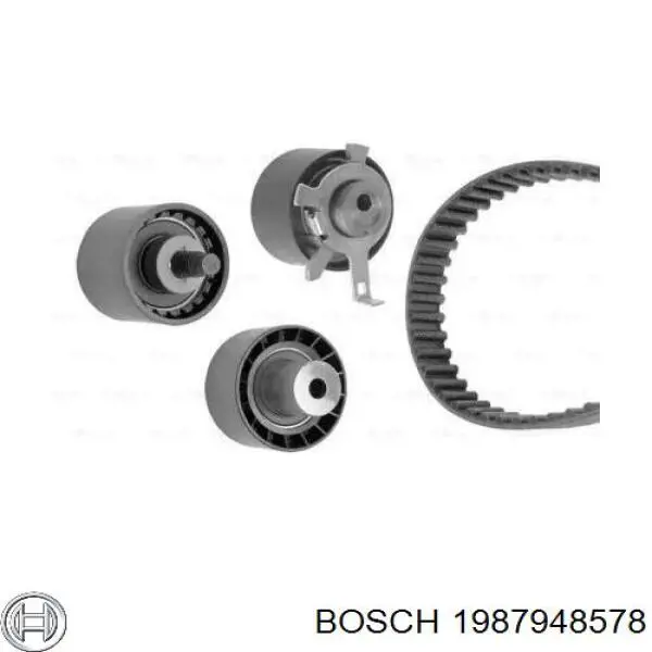 Ремень ГРМ, комплект Bosch 1987948578