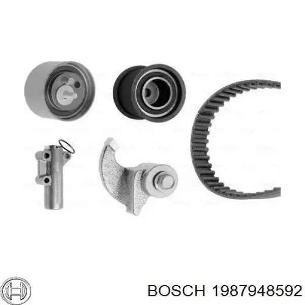 Комплект ГРМ 1987948592 Bosch