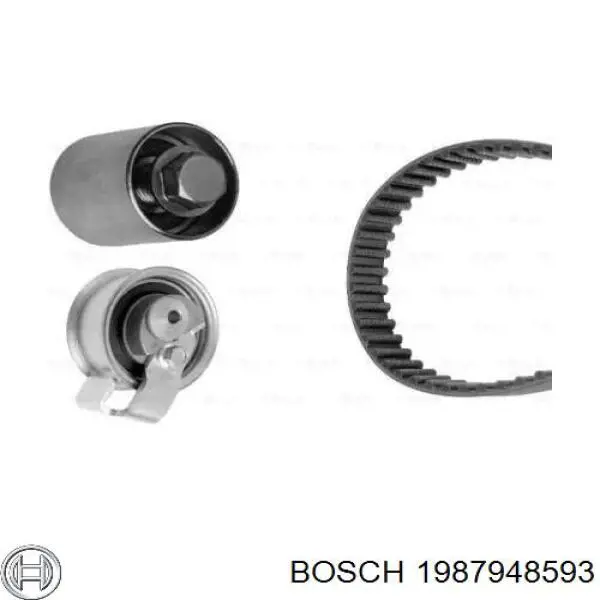 1987948593 Bosch комплект грм