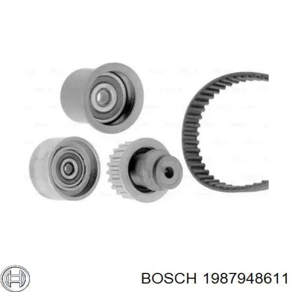 1987948611 Bosch комплект грм