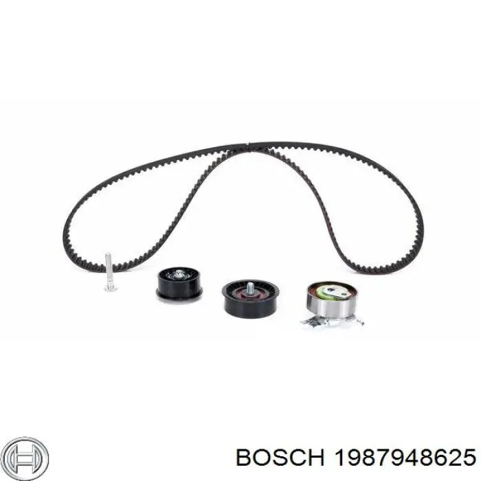ГРМ ремни, комплект Bosch 1987948625 цена, от 37.23 USD