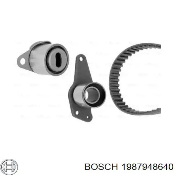 Bosch Kühlriemen 198794857 - Für VW Transporter T4 2.4D & 2.5