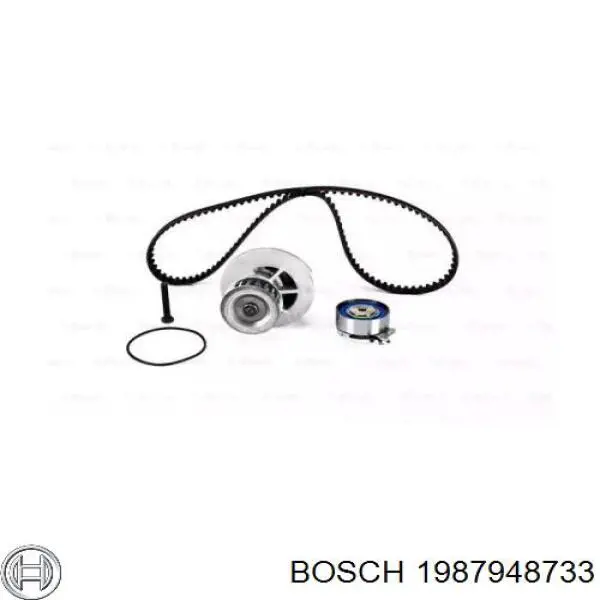 ГРМ ремни, комплект Bosch 1987948733 цена, от 69.26 USD