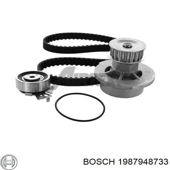 1987948733 Bosch Комплект ремня ГРМ