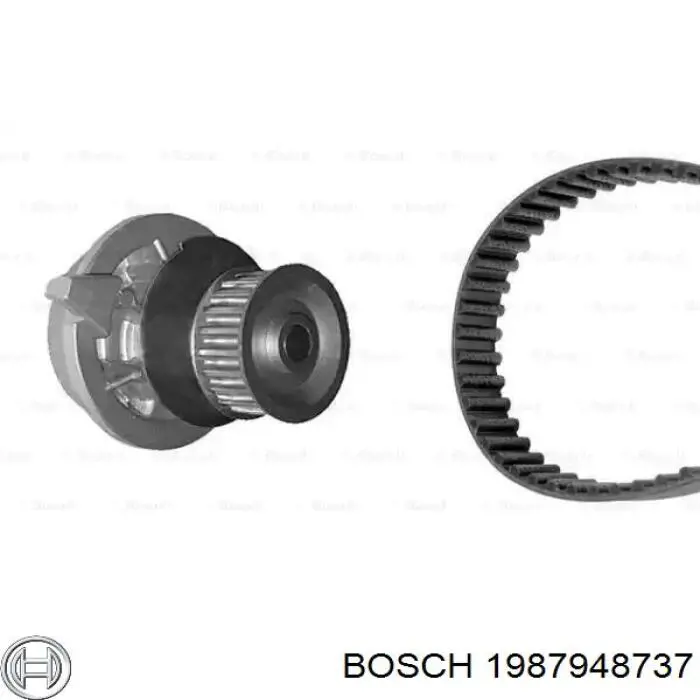 Комплект ГРМ 1987948737 Bosch