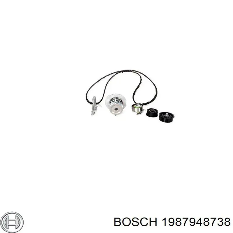 Комплект ремня ГРМ 1987948738 Bosch