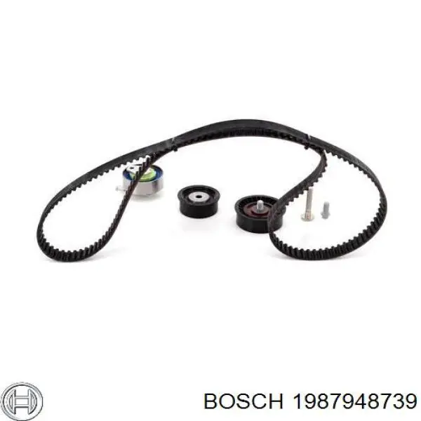 ГРМ ремни, комплект Bosch 1987948739 цена, от 105.22 USD