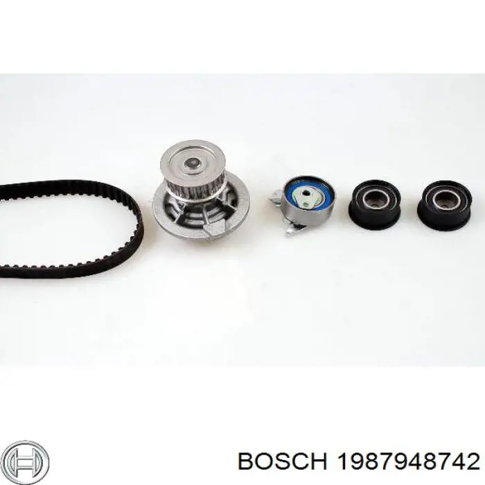 Ремень ГРМ, комплект Bosch 1987948742