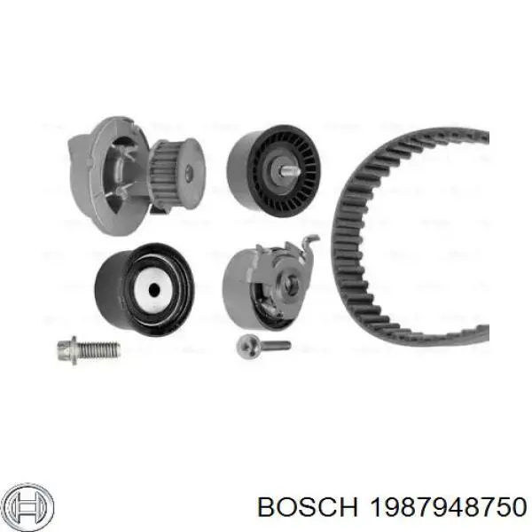 1987948750 Bosch помпа