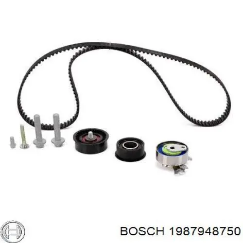 1987948750 Bosch Комплект ремня ГРМ