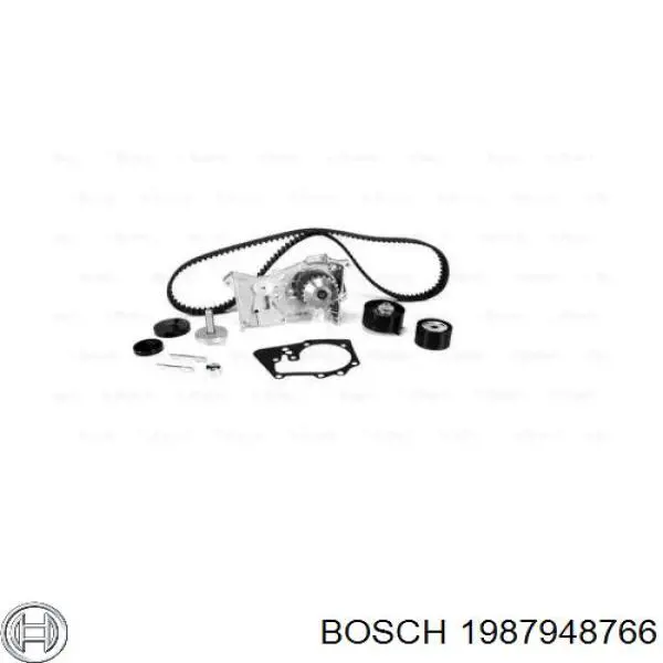 1987948766 Bosch комплект грм