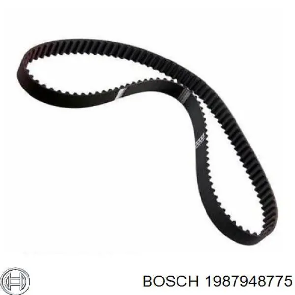 Зубчатый ремень Bosch 1987948775 цена, от 15.20 USD