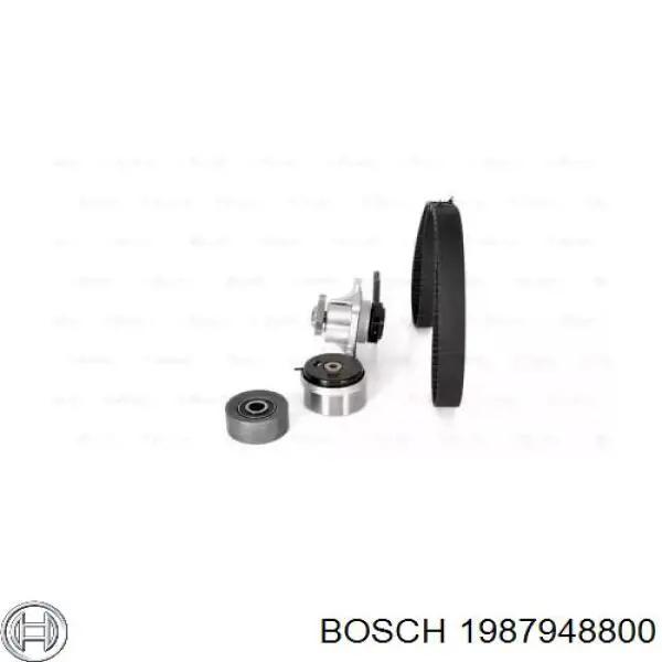 1987948800 Bosch Комплект ремня ГРМ