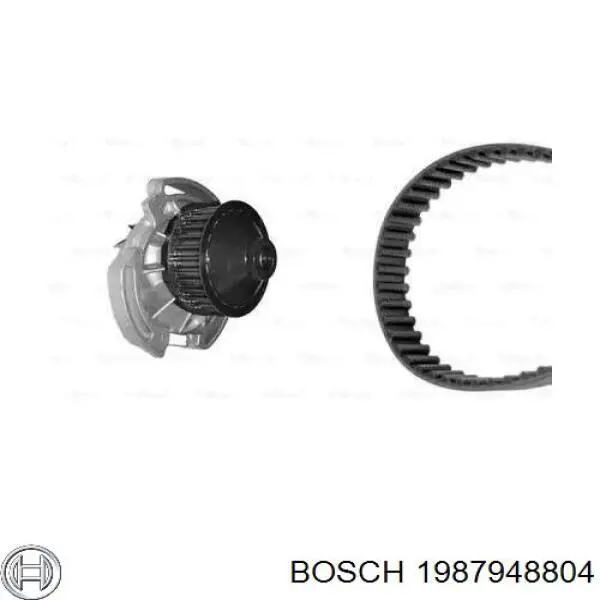 1987948804 Bosch комплект грм