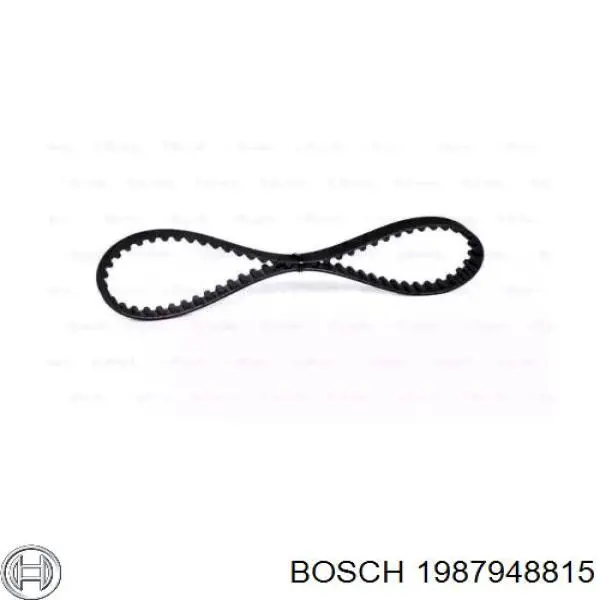1987948815 Bosch correia do mecanismo de distribuição de gás