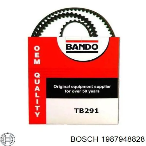 Зубчатый ремень Bosch 1987948828 цена, от 12.84 USD