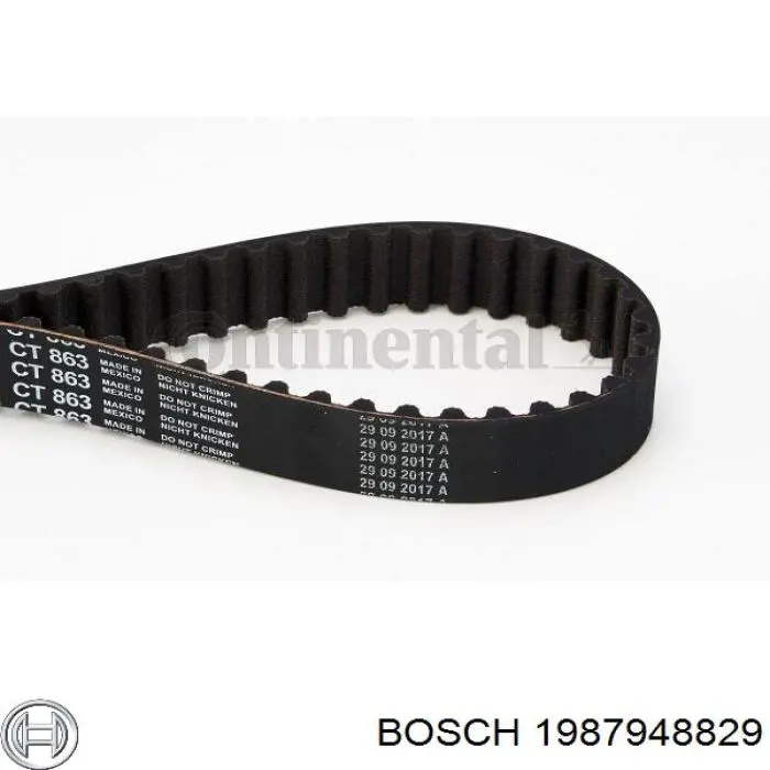 1987948829 Bosch Ремень двигателя