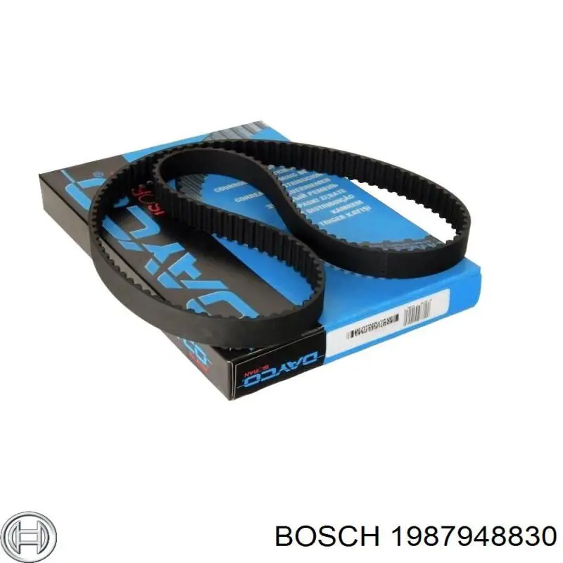 Зубчатый ремень Bosch 1987948830 цена, от 5.12 USD