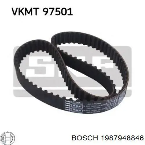 Купить 1987948846 Bosch Ремень газораспределительного механизма