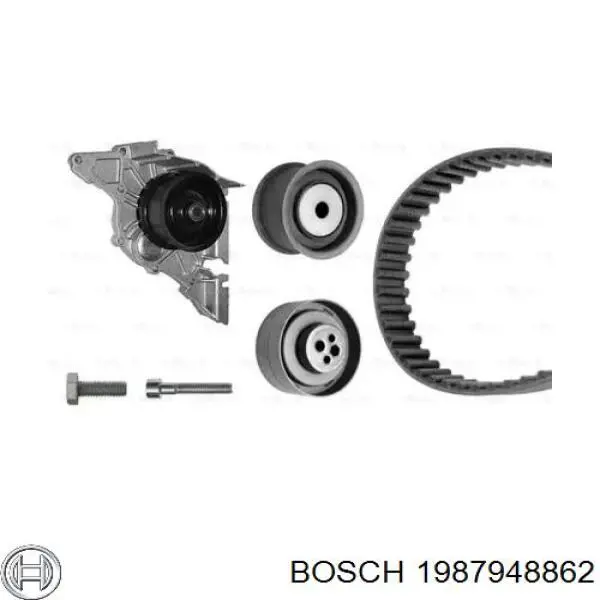 1987948862 Bosch комплект грм
