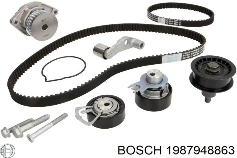 Комплект ГРМ 1987948863 Bosch