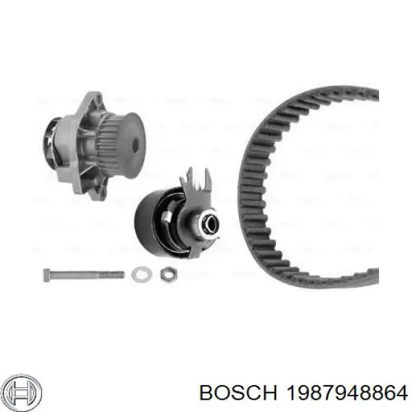 1987948864 Bosch комплект грм