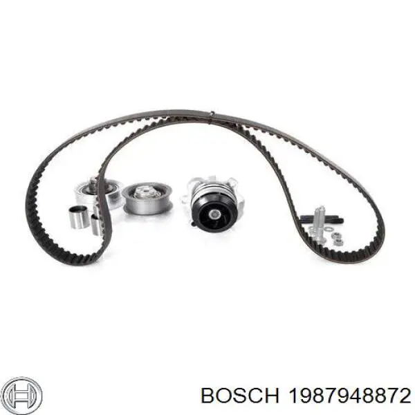 ГРМ ремни, комплект Bosch 1987948872 цена, от 151.17 USD