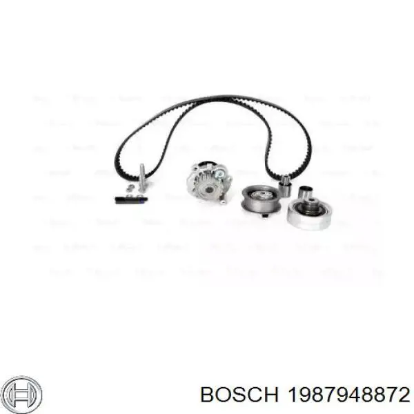Ремень ГРМ, комплект Bosch 1987948872