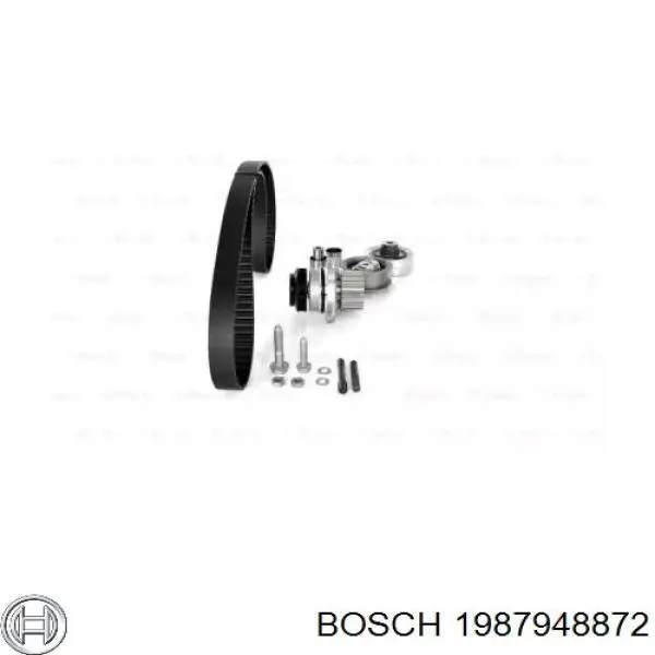1987948872 Bosch Комплект ремня ГРМ