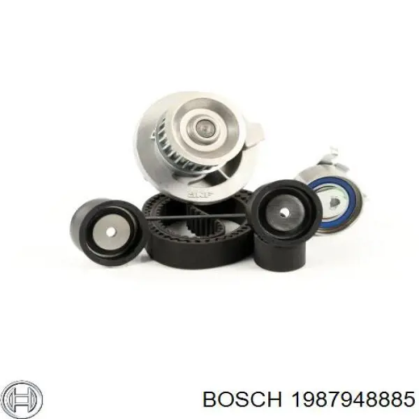 1987948885 Bosch Комплект ремня ГРМ