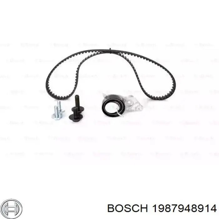Ремень ГРМ, комплект Bosch 1987948914