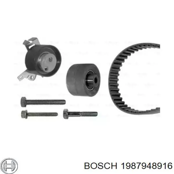 1987948916 Bosch комплект грм