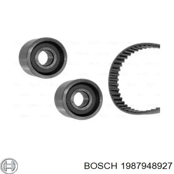 Ремень ГРМ, комплект Bosch 1987948927
