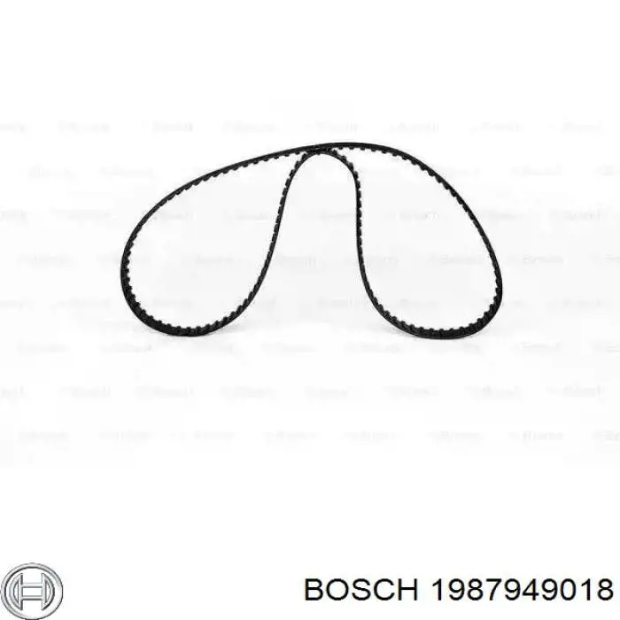 1987949018 Bosch correia do mecanismo de distribuição de gás