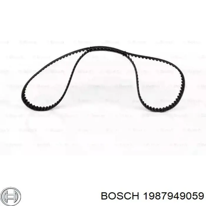 1987949059 Bosch ремень тнвд