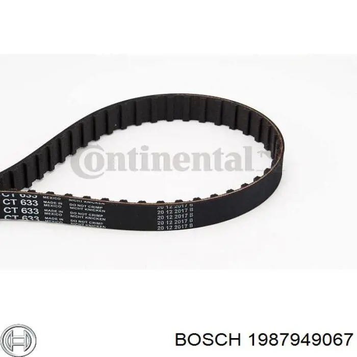 1987949067 Bosch ремень грм