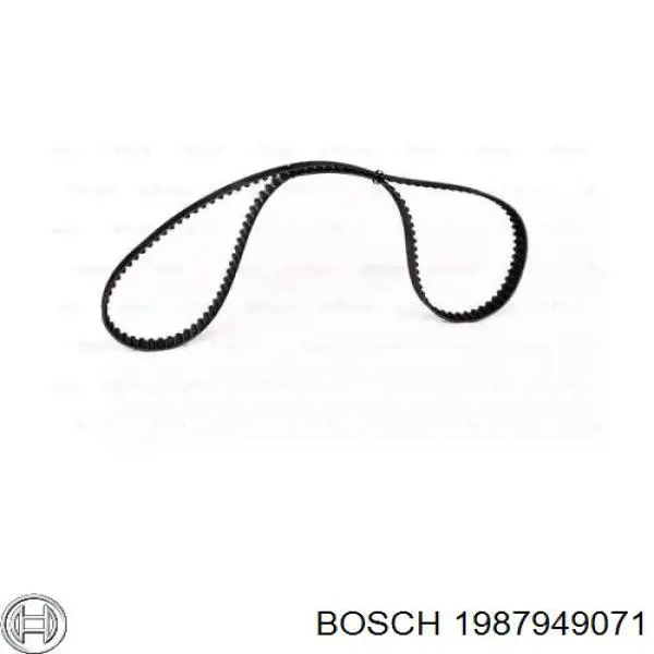 Зубчатый ремень Bosch 1987949071 цена, от 8.33 USD