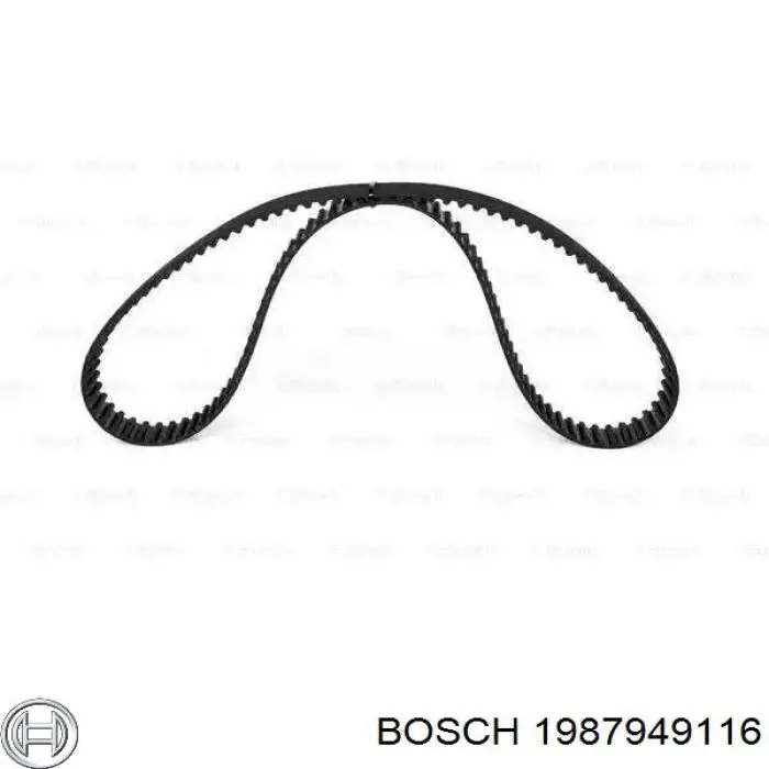 1987949116 Bosch correia do mecanismo de distribuição de gás