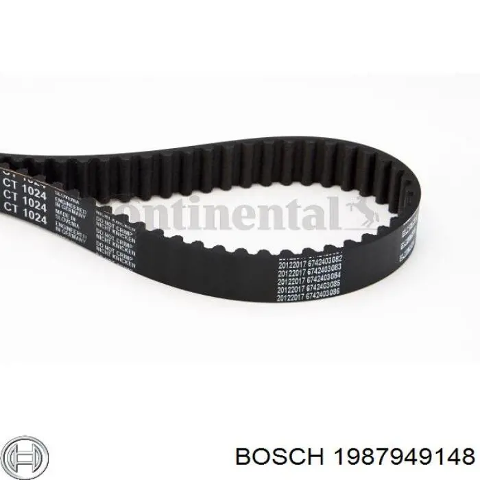 1987949148 Bosch ремень грм