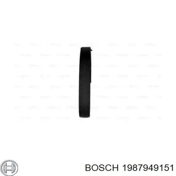 1987949151 Bosch correia do mecanismo de distribuição de gás