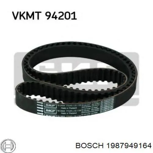 Купить 1987949164 Bosch Ремень газораспределительного механизма