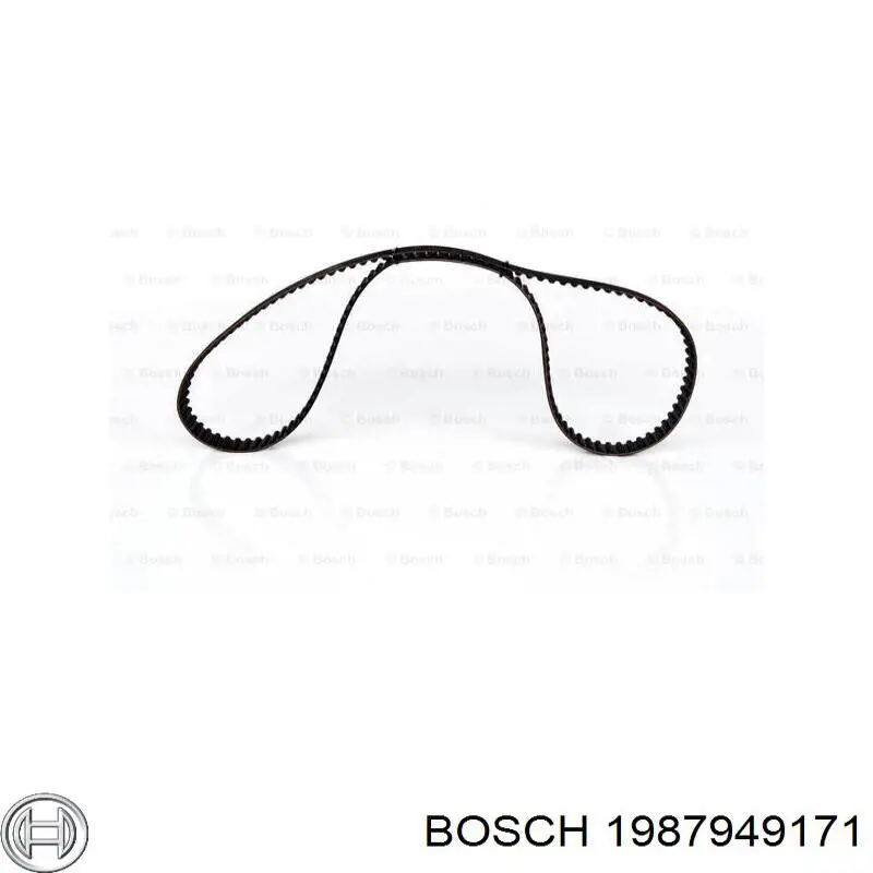 Зубчатый ремень Bosch 1987949171 цена, от 14.63 USD