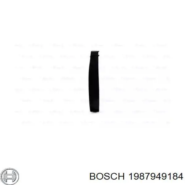 1987949184 Bosch correia do mecanismo de distribuição de gás
